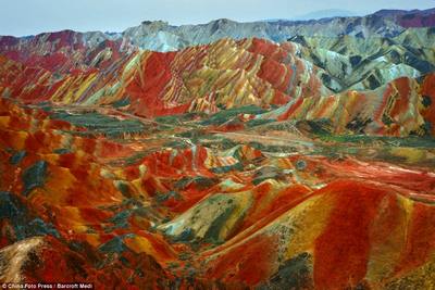Reddish Sandstone in China